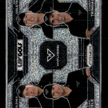 2024 Panini Prizm LIV Golf Ogletree Steele Mickelson Tringale #60 Sparkle /299