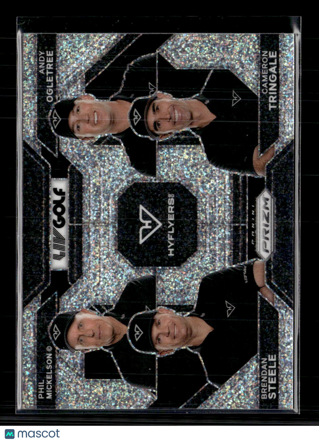 2024 Panini Prizm LIV Golf Ogletree Steele Mickelson Tringale #60 Sparkle /299