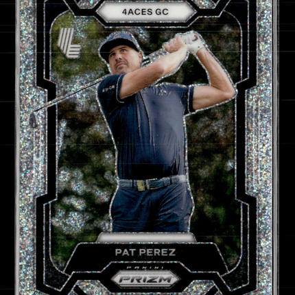 2024 Panini Prizm LIV Golf Pat Perez #48 Silver Sparkle 054/299