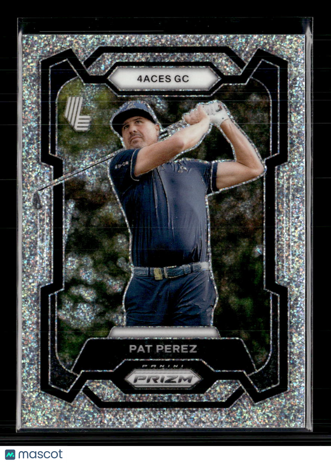 2024 Panini Prizm LIV Golf Pat Perez #48 Silver Sparkle 054/299