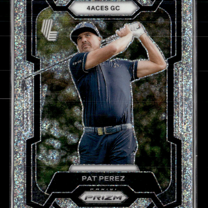 2024 Panini Prizm LIV Golf Pat Perez #48 White Sparkle 049/299