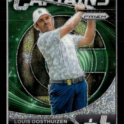 2024 Panini Prizm LIV Golf Captains Louis Oosthuizen #77 Silver 071/299