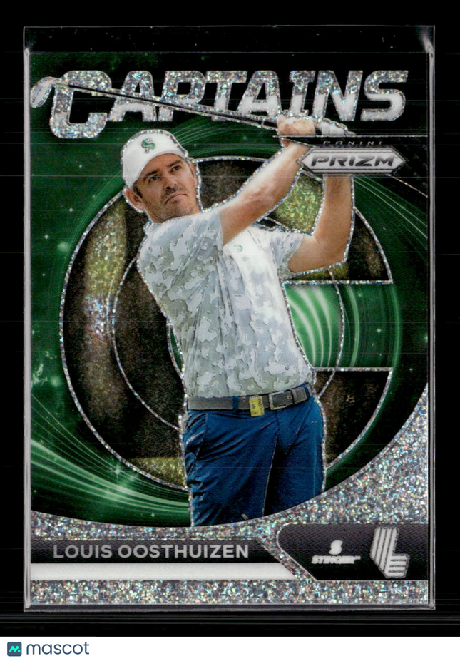 2024 Panini Prizm LIV Golf Captains Louis Oosthuizen #77 Silver 071/299