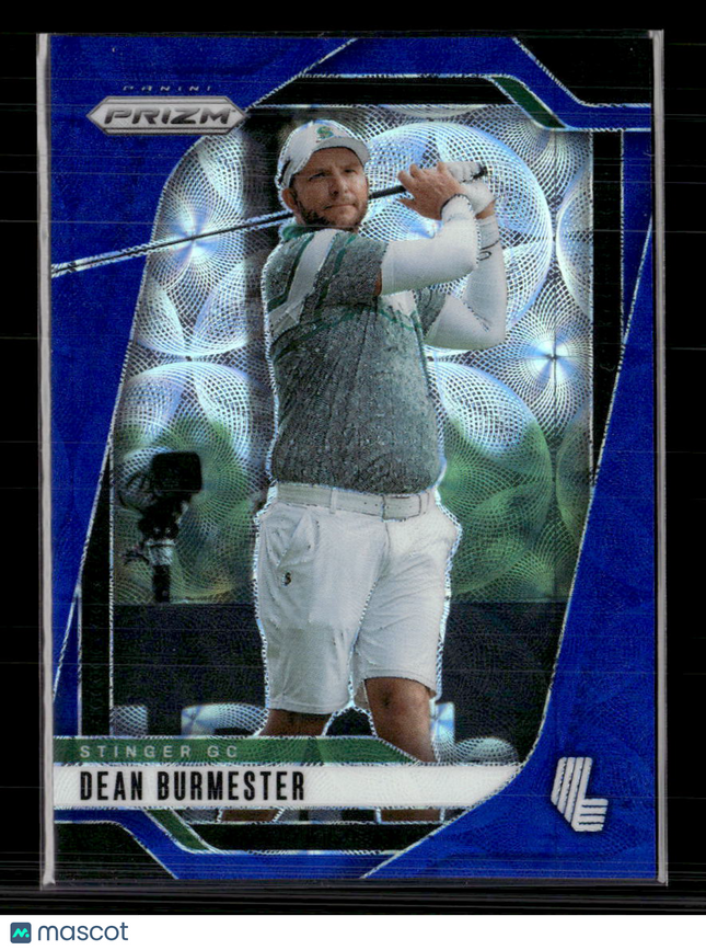 2025 Panini Prizm LIV Golf Dean Burmester #21 Blue scope 117/149