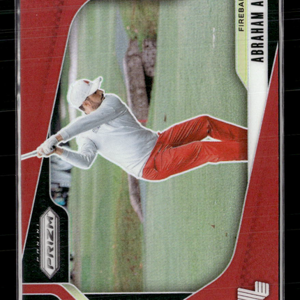 2025 Panini Prizm LIV Golf Abraham Ancer #88 Red 106/125