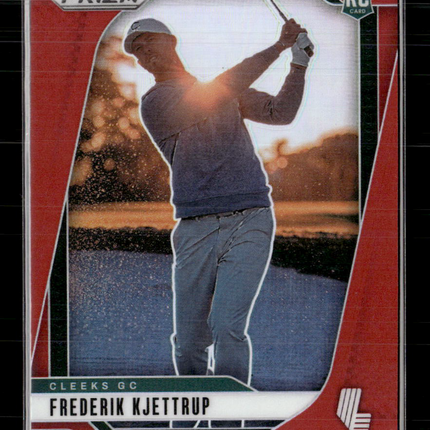 2025 Panini Prizm LIV Golf Frederik Kjettrup #43 Red RC 114/125