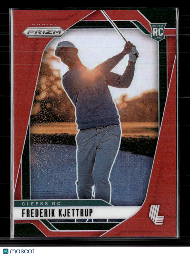 2025 Panini Prizm LIV Golf Frederik Kjettrup #43 Red RC 114/125