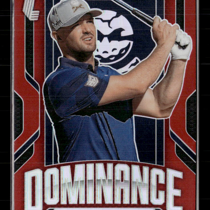 2025 Panini Prizm LIV Golf Dominance Bryson DeChambeau #12 Red 071/125