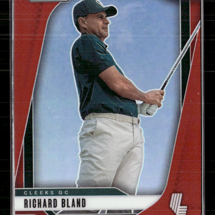2025 Panini Prizm LIV Golf Richard Bland #3 Red 018/125