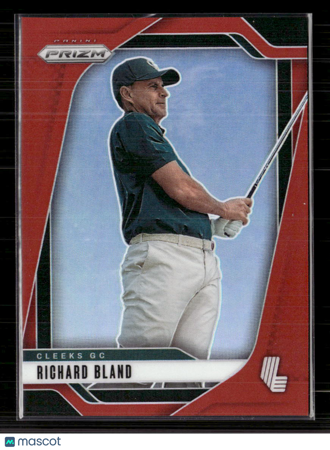 2025 Panini Prizm LIV Golf Richard Bland #3 Red 018/125