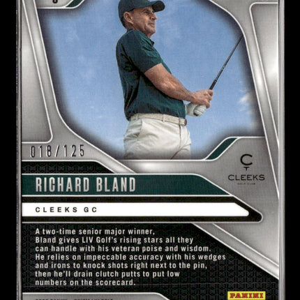 2025 Panini Prizm LIV Golf Richard Bland #3 Red 018/125