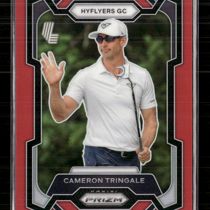 2024 Panini Prizm LIV Golf Cameron Tringale #49 Red 059/149