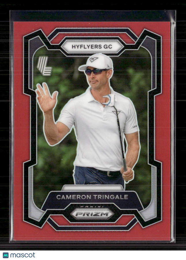 2024 Panini Prizm LIV Golf Cameron Tringale #49 Red 059/149