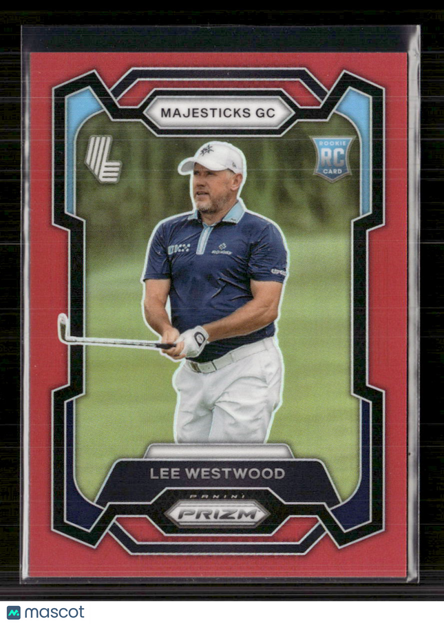 2024 Panini Prizm LIV Golf Lee Westwood #25 Red RC 039/149