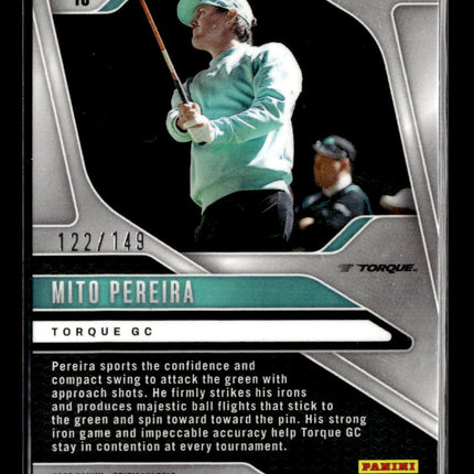 2025 Panini Prizm LIV Golf Mito Pereira #10 Blue 122/149