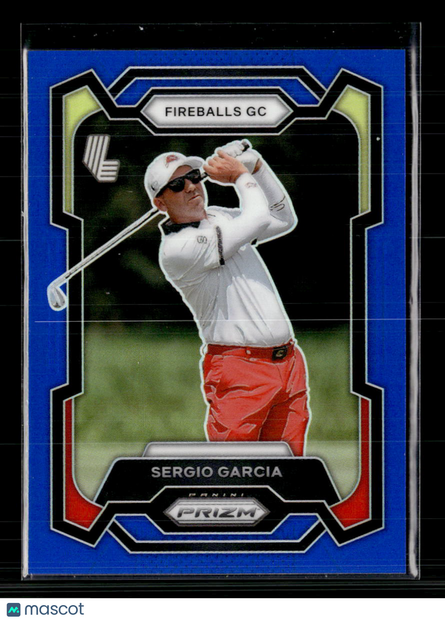 2024 Panini Prizm LIV Golf Sergio Garcia #54 Blue 35/99