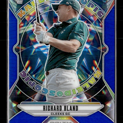 2025 Panini Prizm LIV Golf Kaleidoscopic Richard Bland #2 Blue Blue 48/99