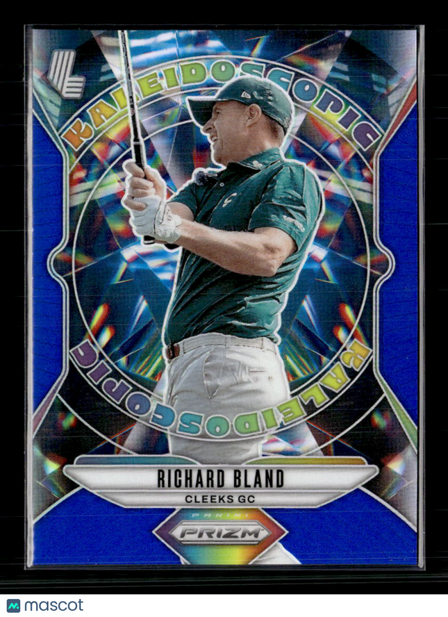 2025 Panini Prizm LIV Golf Kaleidoscopic Richard Bland #2 Blue Blue 48/99