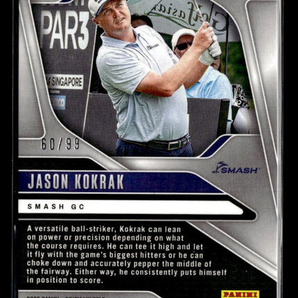 2025 Panini Prizm LIV Golf Jason Kokrak #31 Blue 60/99