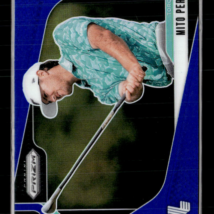 2025 Panini Prizm LIV Golf Mito Pereira #89 Blue 59/99