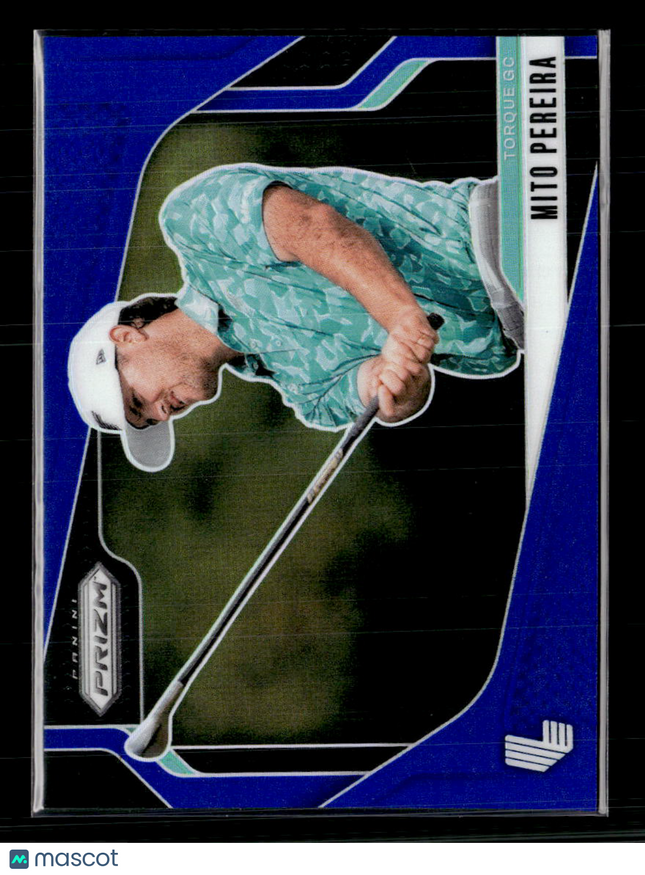 2025 Panini Prizm LIV Golf Mito Pereira #89 Blue 59/99