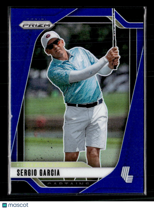 2025 Panini Prizm LIV Golf Sergio Garcia #71 Blue 44/99