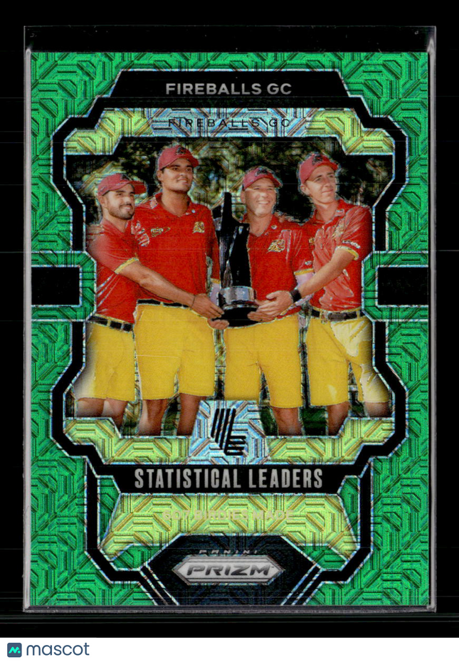 2024 Panini Prizm LIV Golf Puig Ancer Garcia Chacarra #86 Green Mojo /54