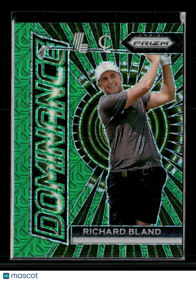 2024 Panini Prizm LIV Golf Dominance Richard Bland #6 Green Mojo /54