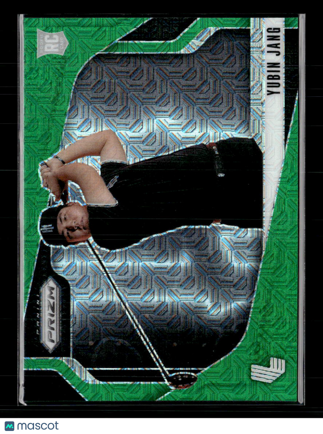 2025 Panini Prizm LIV Golf Yubin Jang #95 Green Mojo RC 01/49