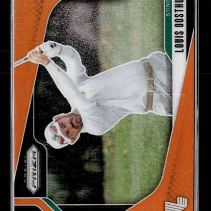 2025 Panini Prizm LIV Golf Louis Oosthuizen #99 Orange /75