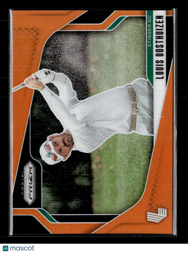 2025 Panini Prizm LIV Golf Louis Oosthuizen #99 Orange /75