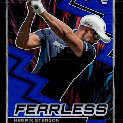 2024 Panini Prizm LIV Golf Fearless Henrik Stenson #11 Blue 76/99