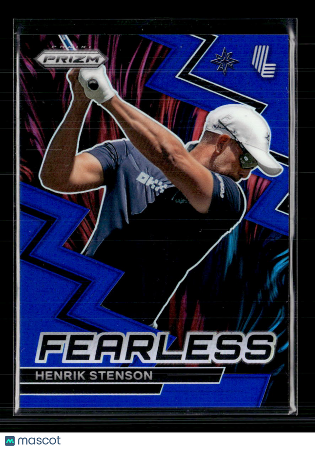 2024 Panini Prizm LIV Golf Fearless Henrik Stenson #11 Blue 76/99