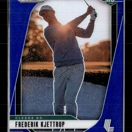 2025 Panini Prizm LIV Golf Frederik Kjettrup #43 Blue 27/99 RC