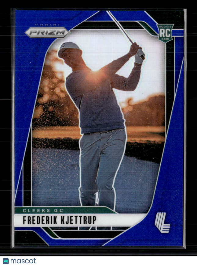 2025 Panini Prizm LIV Golf Frederik Kjettrup #43 Blue 27/99 RC