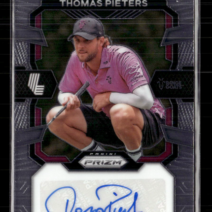 2024 Panini Prizm LIV Golf Thomas Pieters #SIG-TPI Black