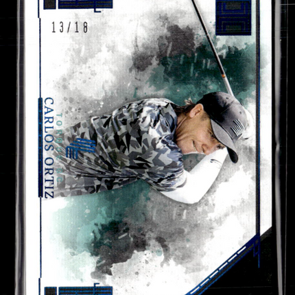 2025 Panini Impeccable LIV Golf Carlos Ortiz #69 13/18
