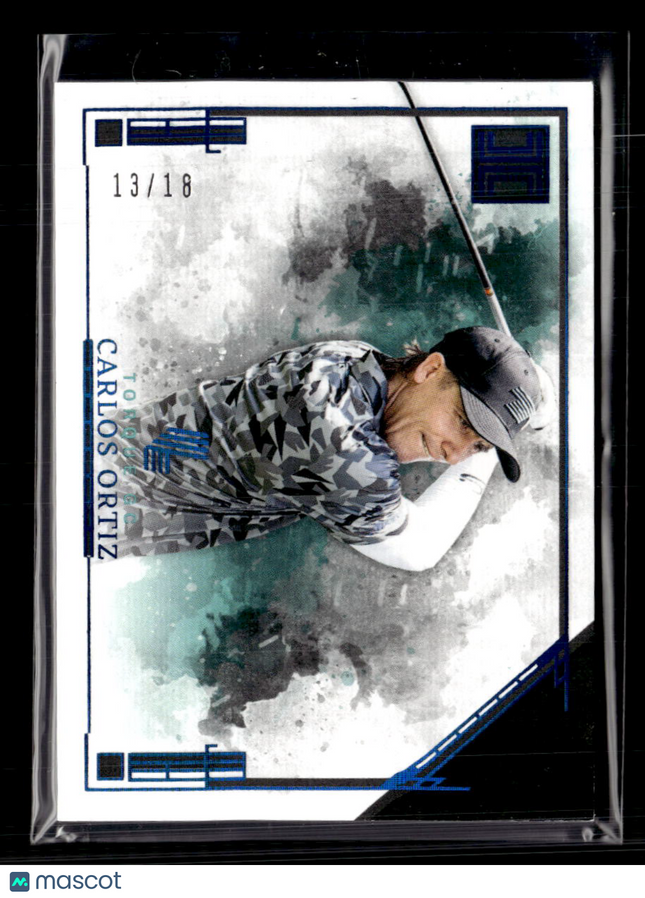 2025 Panini Impeccable LIV Golf Carlos Ortiz #69 13/18
