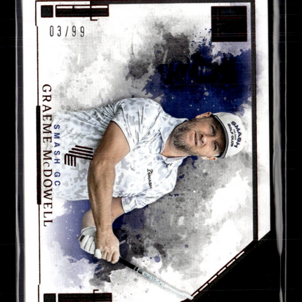 2025 Panini Impeccable LIV Golf Graeme McDowell #63 03/99