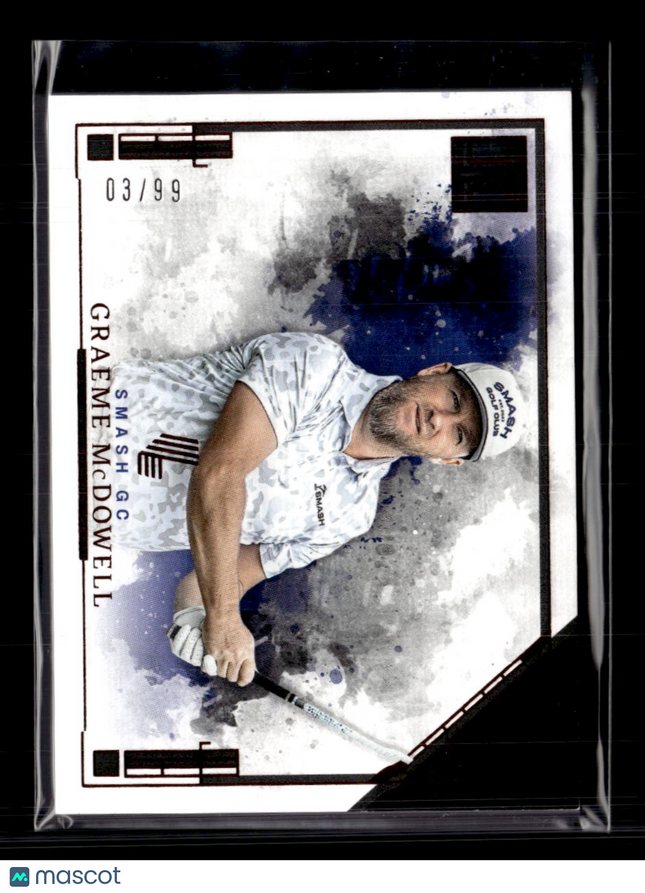 2025 Panini Impeccable LIV Golf Graeme McDowell #63 03/99