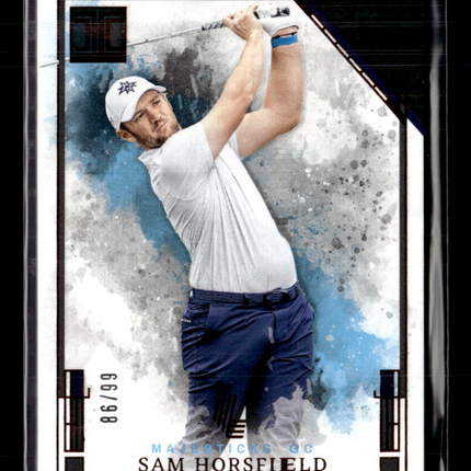 2025 Panini Impeccable LIV Golf Sam Horsfield #42 86/99