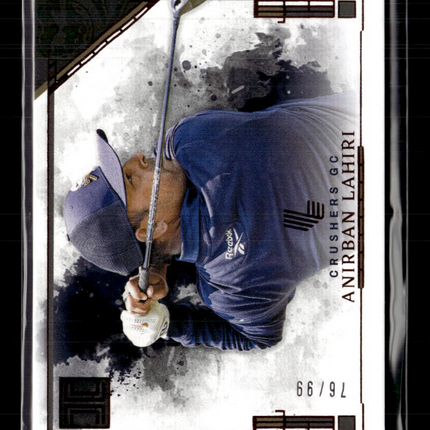 2025 Panini Impeccable LIV Golf Anirban Lahiri #87