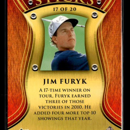 2026 Upper Deck Golf Sticks Jim Furyk #17