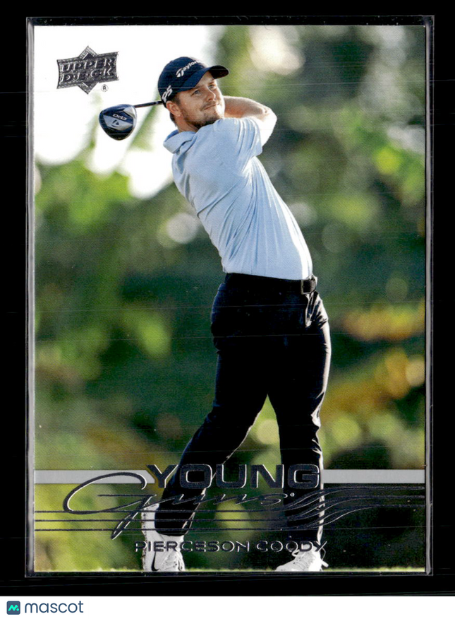 2026 Upper Deck Golf Young Guns Pierceson Coody #127