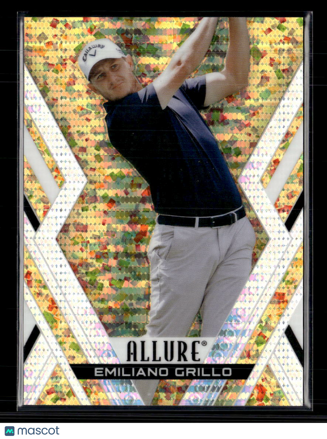 2026 Upper Deck Allure Golf Emiliano Grillo #11 Gold Glitter Bomb /199