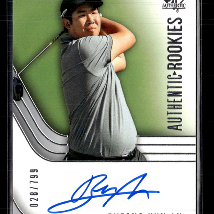 2021 Upper Deck SP Authentic Golf Authentic Rookies Byeong Hun An #79 028/799
