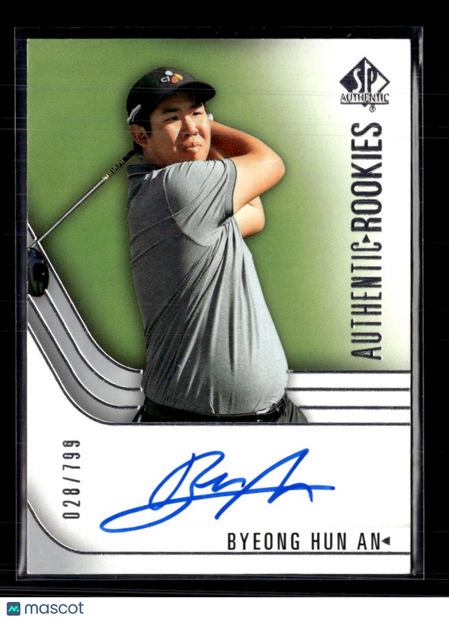 2021 Upper Deck SP Authentic Golf Authentic Rookies Byeong Hun An #79 028/799