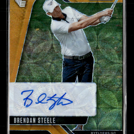 2025 Panini Prizm LIV Golf Brendan Steele #SIG-BST Gold 01/10