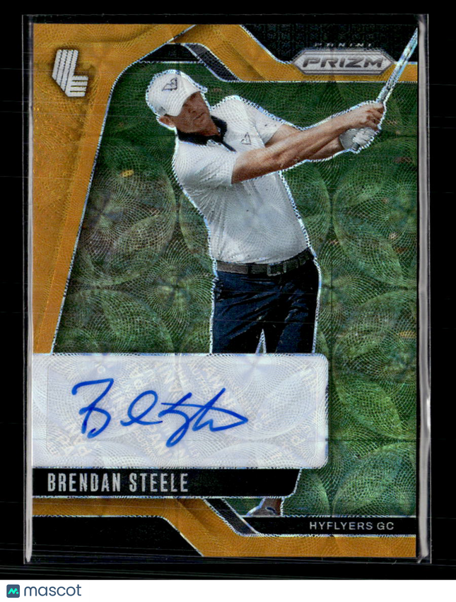 2025 Panini Prizm LIV Golf Brendan Steele #SIG-BST Gold 01/10
