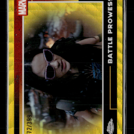 2025 Topps Chrome Deadpool & Wolverine Battle Prowess 072/399 #82